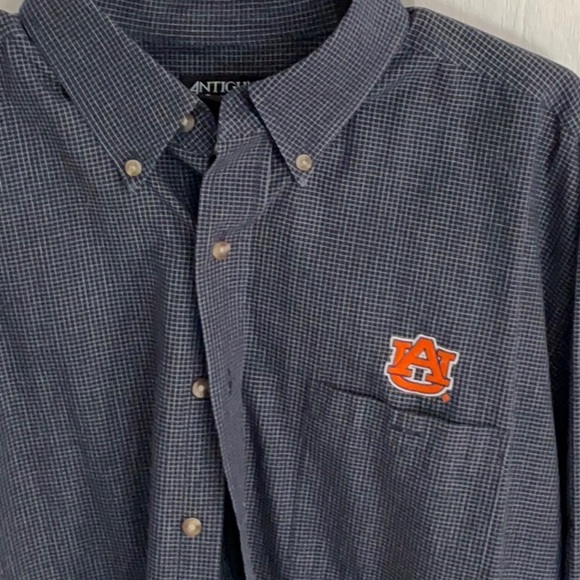 Auburn University Tigers Men’s Size L L/Sleeve Button Down Shirt - Picture 2 of 6